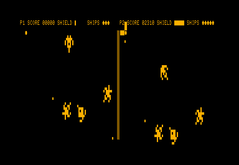 Space Chase (CBM I - Beta) game screenshot for Commodore PET